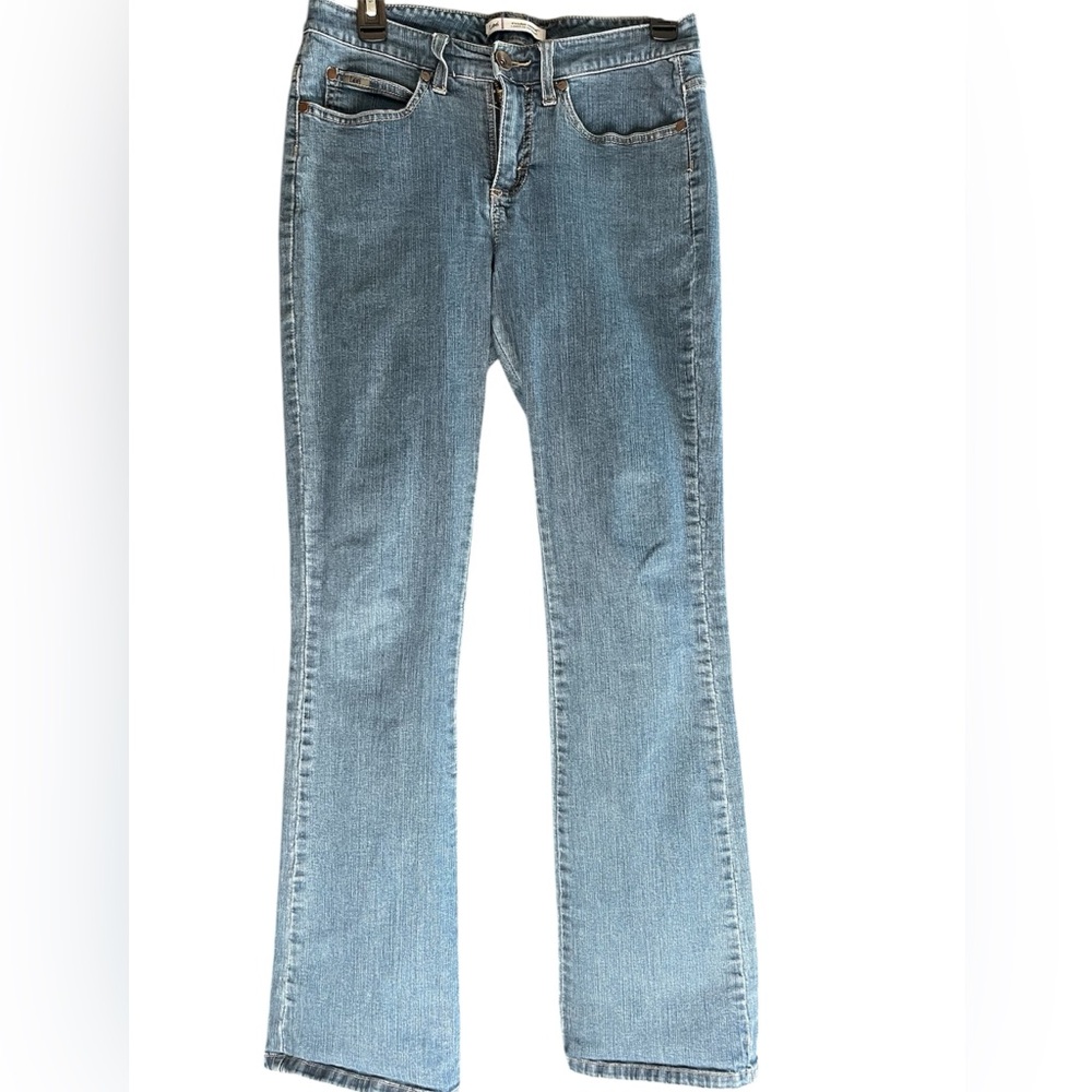 Lee Slender Secret Lower on the Waist Stretch Size 6 Medium Midrise Jeans